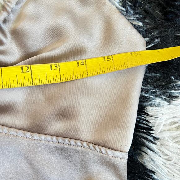 Garage Satin Babydoll Halter Top Coquette Fairycore Soft Girl Romantic Medium - Picture 6 of 6